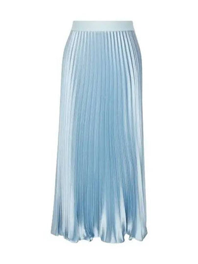 Gavino Long Pleated Skirt Blue - MAX MARA - BALAAN 2