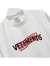 Confidential Logo Short Sleeve T-Shirt White - VETEMENTS - BALAAN 3