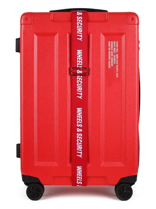 Wheels Containers PC hard carrier 20 inch cabin red - RAVRAC - BALAAN 2
