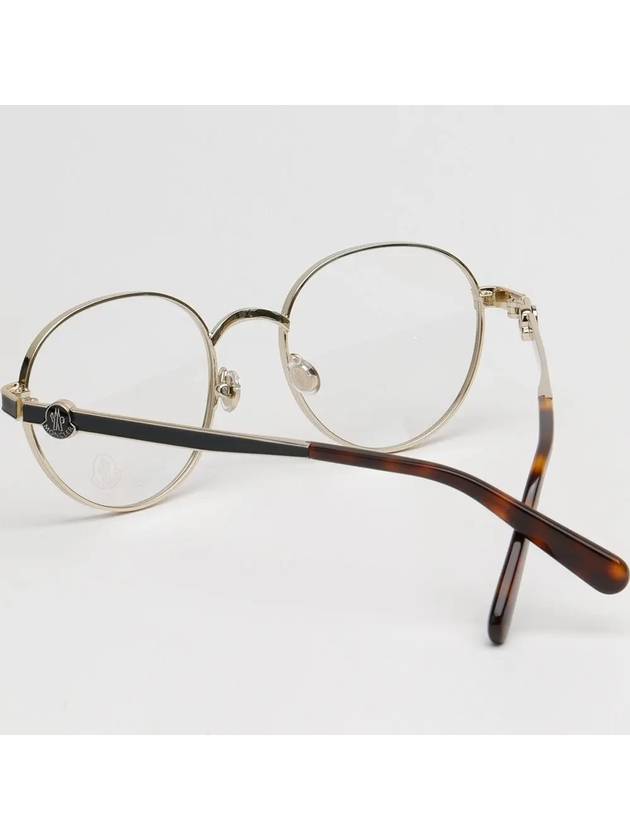 Round Metal Eyeglasses Gold - MONCLER - BALAAN 5