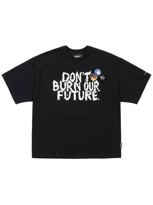 DBOF logo short sleeve t-shirt black - AJOBYAJO - BALAAN 1