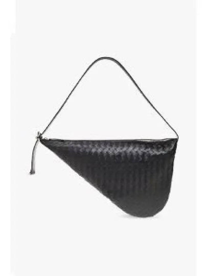 Intrecciato Virgule Cross Bag Black - BOTTEGA VENETA - BALAAN 2