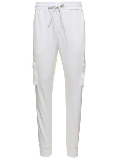 Straight Pants M33MR777G160 WHITE WHITE - MOOSE KNUCKLES - BALAAN 2