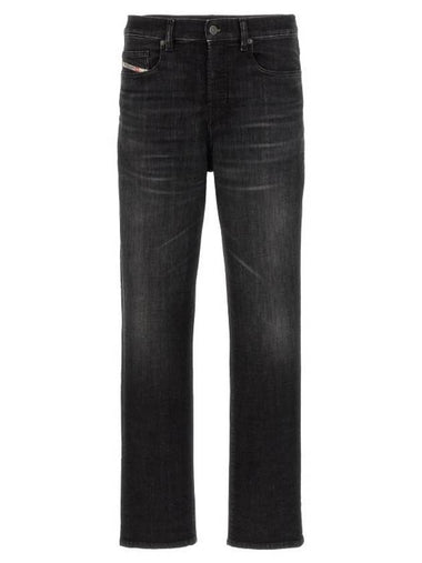 2020 D-Viker Straight Jeans Black - DIESEL - BALAAN 1