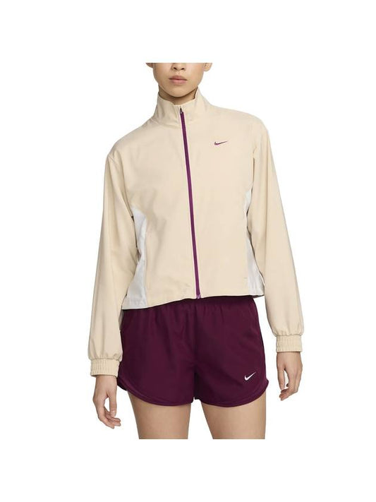 One Dri Fit Loose Zip-Up Jacket Sand Drift - NIKE - BALAAN 1