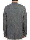 Double Brested Wool Jacket Grey - DIOR - BALAAN 5