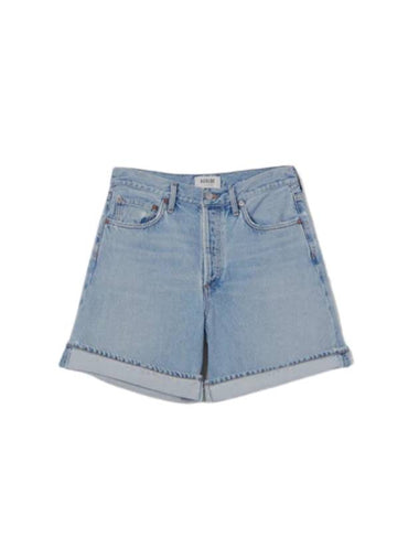 Dame Denim Shorts Blue - AGOLDE - BALAAN 1