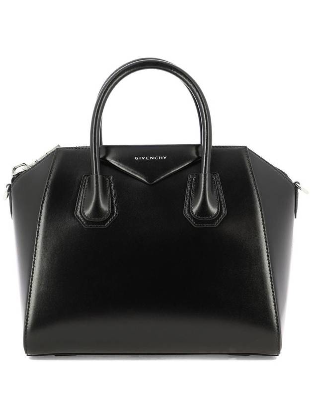 Antigona Leather Small Tote Bag Black - GIVENCHY - BALAAN 2