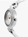 City Link Bezel Set Metal Analog Watch Silver - DKNY - BALAAN 4