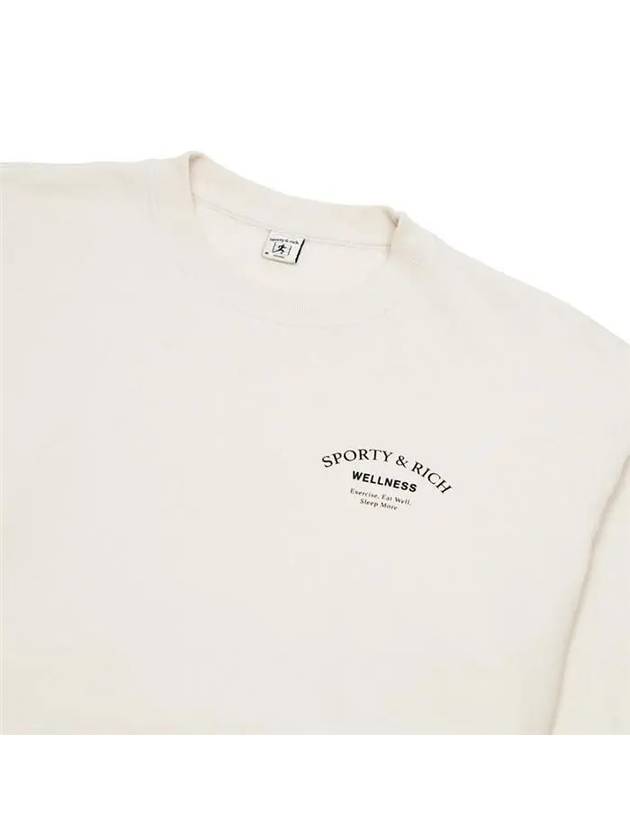 Wellness Studio Sweatshirt Ivory - SPORTY & RICH - BALAAN 4