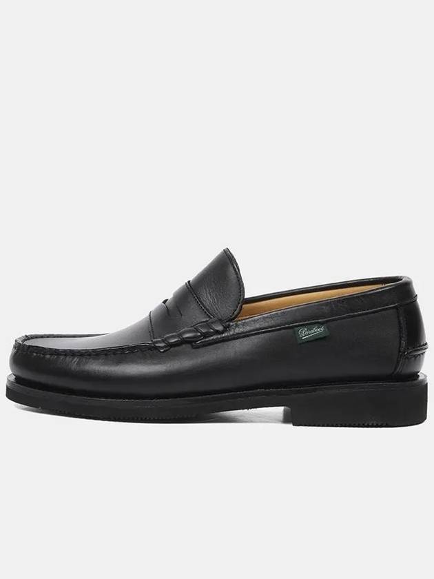 Brighton Leather Loafer Black - PARABOOT - BALAAN 4