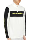 Men's Trans Half Zip Up Long Sleeve T-Shirt Offwhite - HORN GARMENT - BALAAN 4