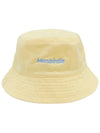 Script color bucket hat YELLOW - MONBIRDIE GOLF - BALAAN 5