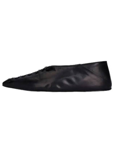 ballerina flat shoes black - JIL SANDER - BALAAN 1