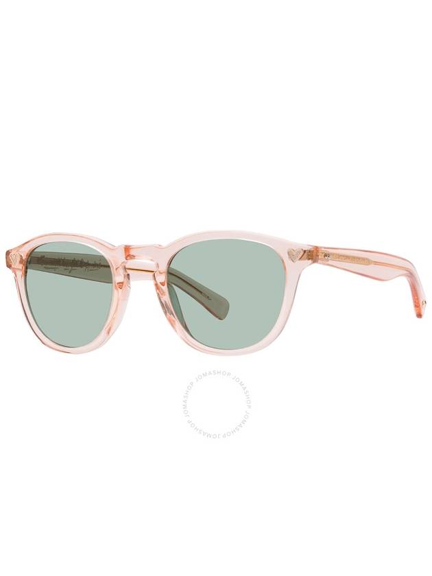 Garrett Leight GLCO X ANDR SARAIVA SUN Veridia Oval Ladies Sunglasses 2082 PCY/VRD 46 - GARRETT LEIGHT - BALAAN 2