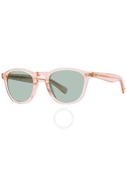 Garrett Leight GLCO X ANDR SARAIVA SUN Veridia Oval Ladies Sunglasses 2082 PCY/VRD 46 - GARRETT LEIGHT - BALAAN 2