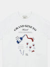 Grand Hotel Restaurant T ShirtWhiteW - KINETO - BALAAN 3