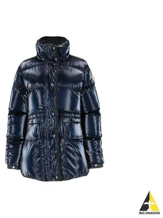 Women s Erot Short Down Jacket Blue 1A00104 596T2 - MONCLER - BALAAN 1