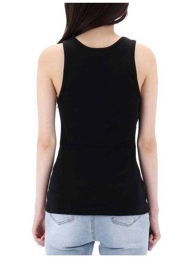 Baby Fox Shibori Tank Top MW00103KJ0125 BLACK - MAISON KITSUNE - BALAAN 4