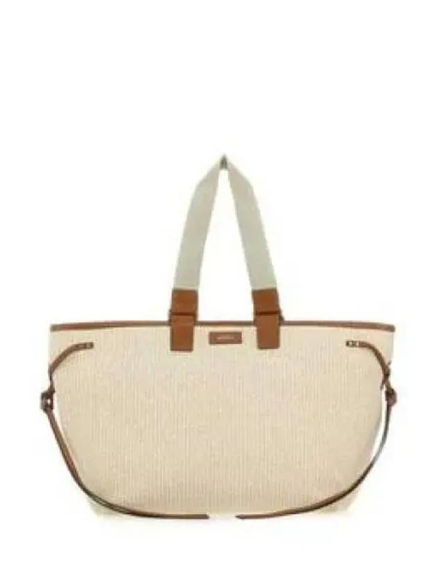 Wardi Canvas Tote Bag Beige - ISABEL MARANT - BALAAN 2