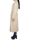 Gilbert Single Coat Ivory - MAX MARA - BALAAN 4