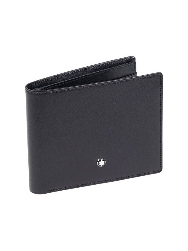 Meisterstuck 6cc View Pocket Half Wallet Black - MONTBLANC - BALAAN 4