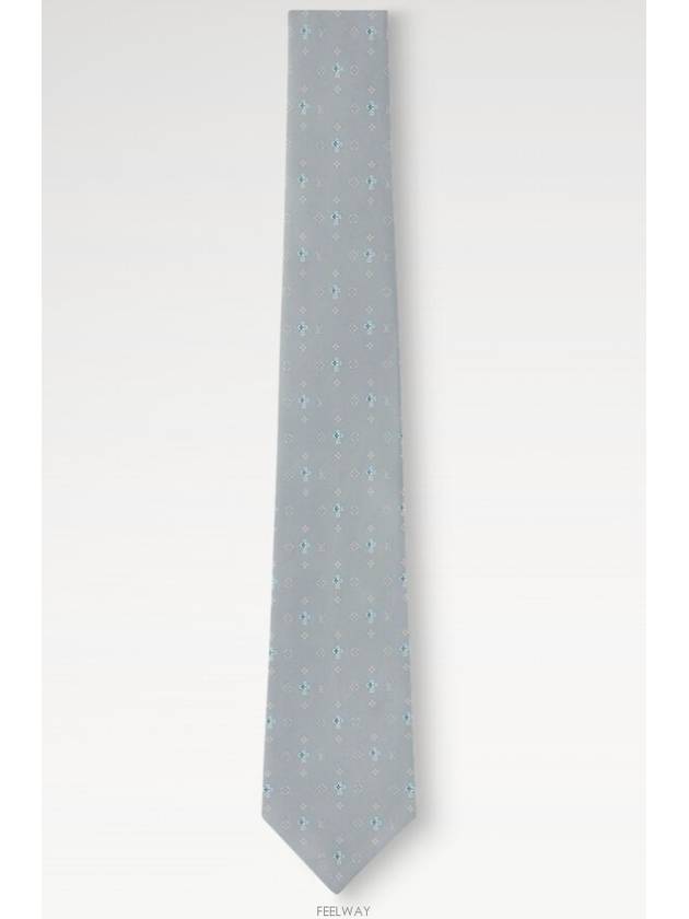 Monogram Small Vivienne Tie Grey - LOUIS VUITTON - BALAAN 2