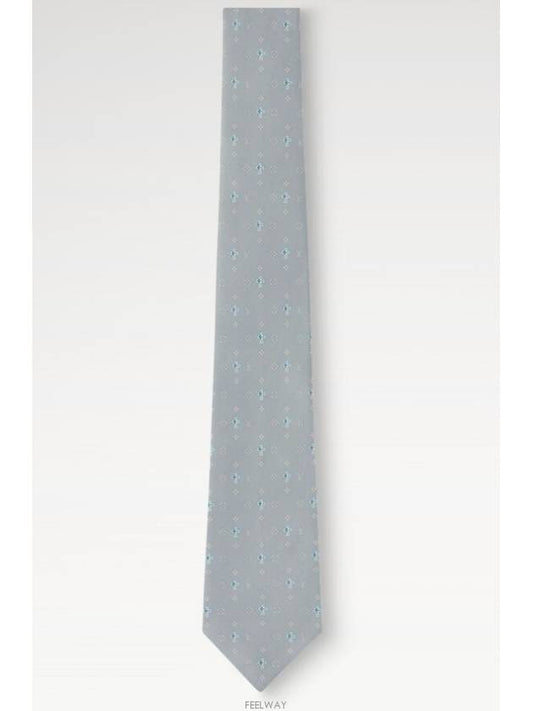 Monogram Small Vivienne Tie Grey - LOUIS VUITTON - BALAAN 2