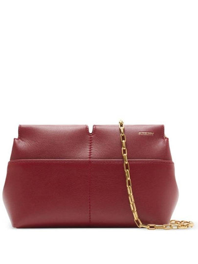 Snip Chain Strap Clutch Bag Ruby - BURBERRY - BALAAN 2