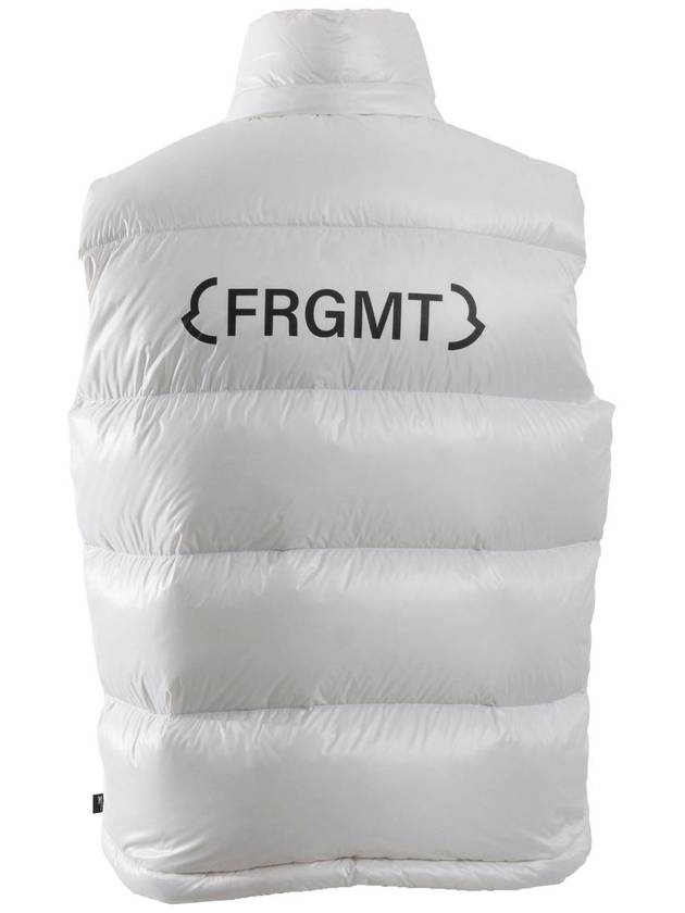 Marsh Hooded Padded Down Vest White - MONCLER - BALAAN 4