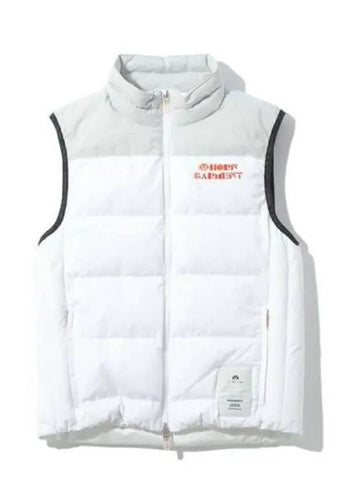 Golf wear men s padded vest HCM 2C AD07 white - HORN GARMENT - BALAAN 1