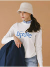 Graphic crew neck long sleeve knit IVORY - MONBIRDIE GOLF - BALAAN 7