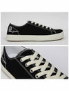 Tabi Canvas Low Top Sneakers Black - MAISON MARGIELA - BALAAN 5