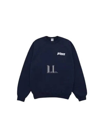 Women's Crewneck Sweatshirt Navy - SPORTY & RICH - BALAAN 2