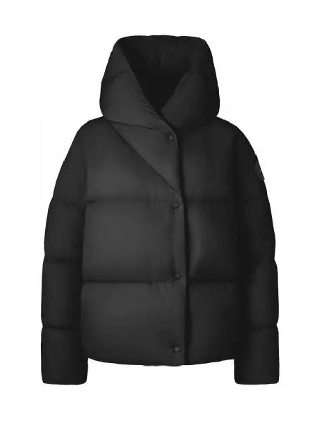 Rhoda Hooded Padding Jacket Black - CANADA GOOSE - BALAAN 2