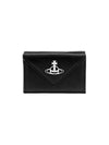 5115002FW S000D N403 Vegan Biogreen Grain Envelope Billfold Half Wallet - VIVIENNE WESTWOOD - BALAAN 1