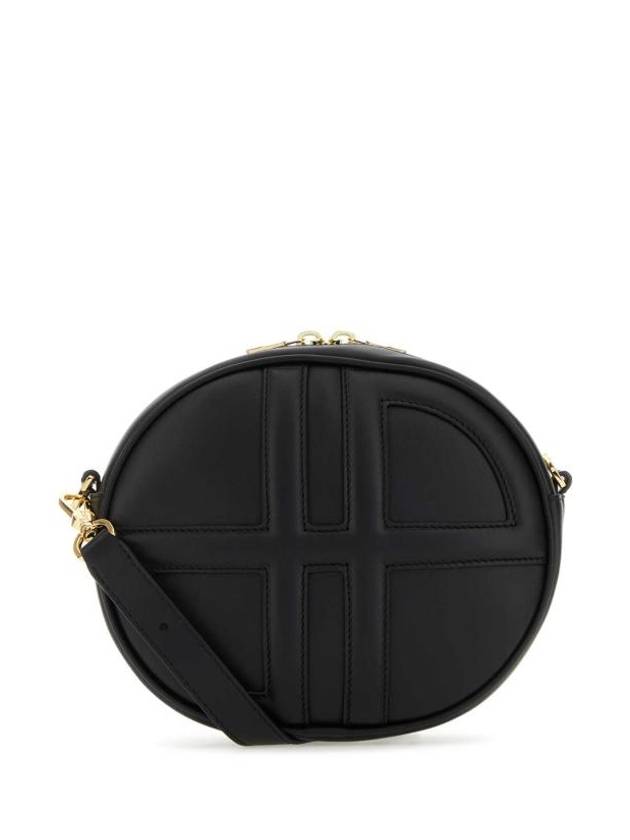 Woman's Leather Shoulder Bag Black - PATOU - BALAAN 1