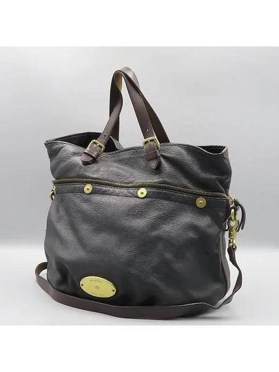 Navy 2 WAY bag - MULBERRY - BALAAN 2