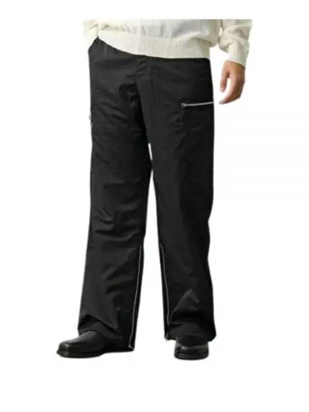 Tactical Sateen Cargo Straight Pants Black - OUR LEGACY - BALAAN 2