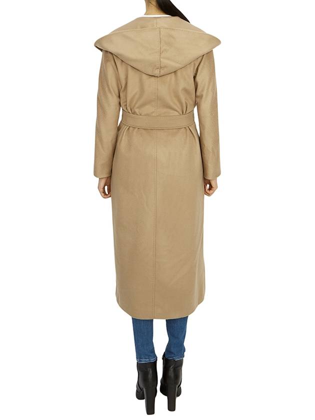 Bdanton Virgin Wool Single Coat Camel - MAX MARA - BALAAN 6