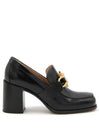 Monsieur Glossy Leather Pumps Black - BOTTEGA VENETA - BALAAN 2