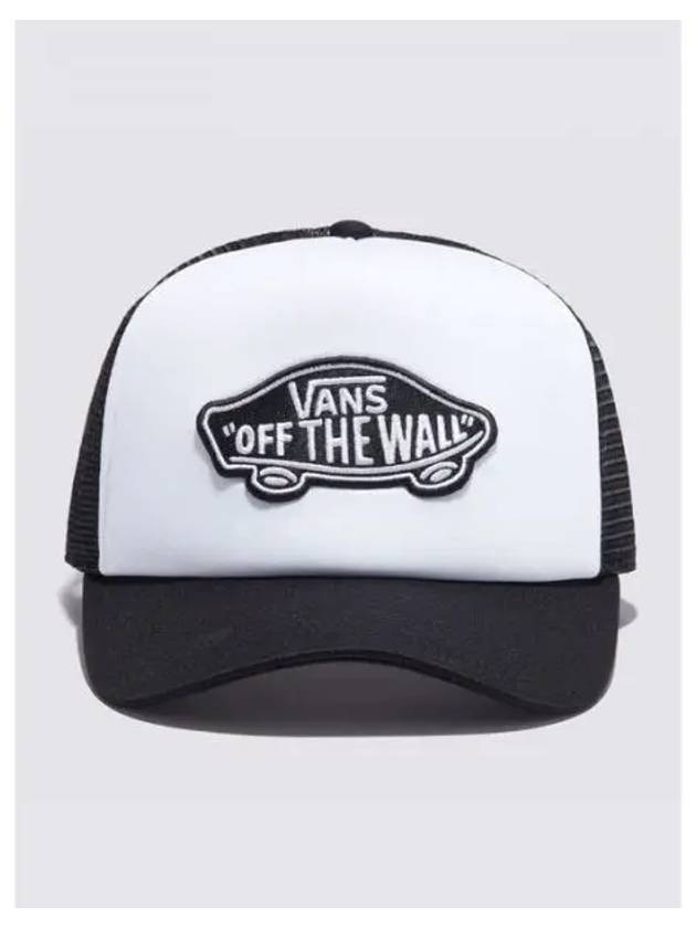 Official Classic Patch Curved Bill Trucker Hat VN00066XY281 - VANS - BALAAN 1