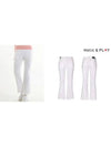 slit bootcut golf pants HB1WPT001WH - HOLIC&PLAY - BALAAN 5