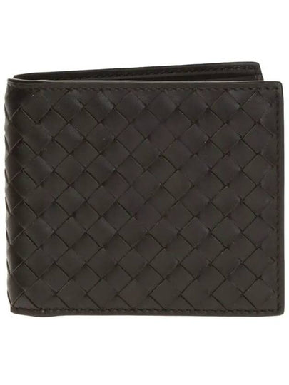 Intrecciato Weaving Half Wallet Espresso - BOTTEGA VENETA - BALAAN 2