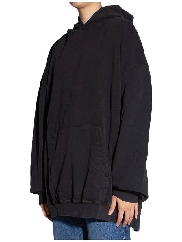 Back Logo Hooded Top Black - BALENCIAGA - BALAAN 6