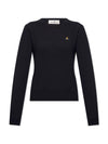 Bea Jumper Knit Top Black - VIVIENNE WESTWOOD - BALAAN 2