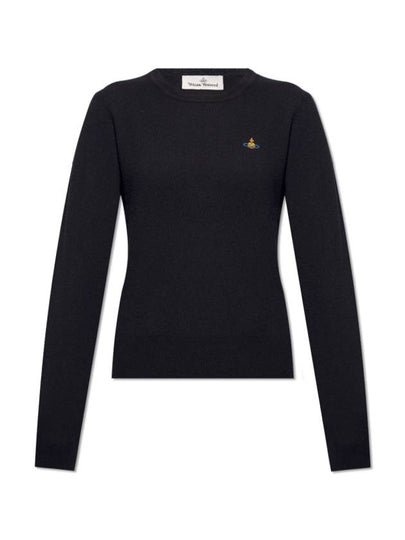 Bea Jumper Knit Top Black - VIVIENNE WESTWOOD - BALAAN 2