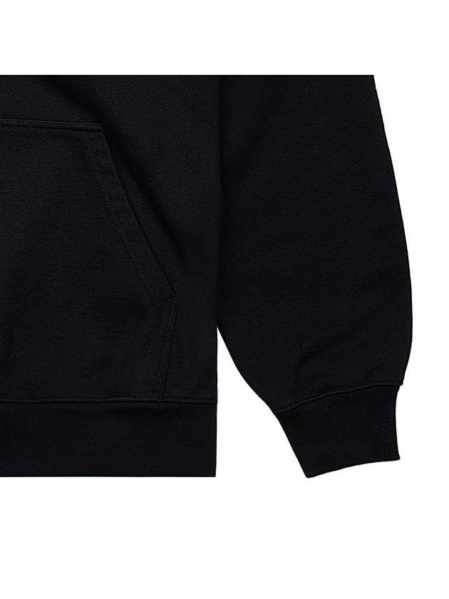 Logo Hoodie Black - VETEMENTS - BALAAN 11