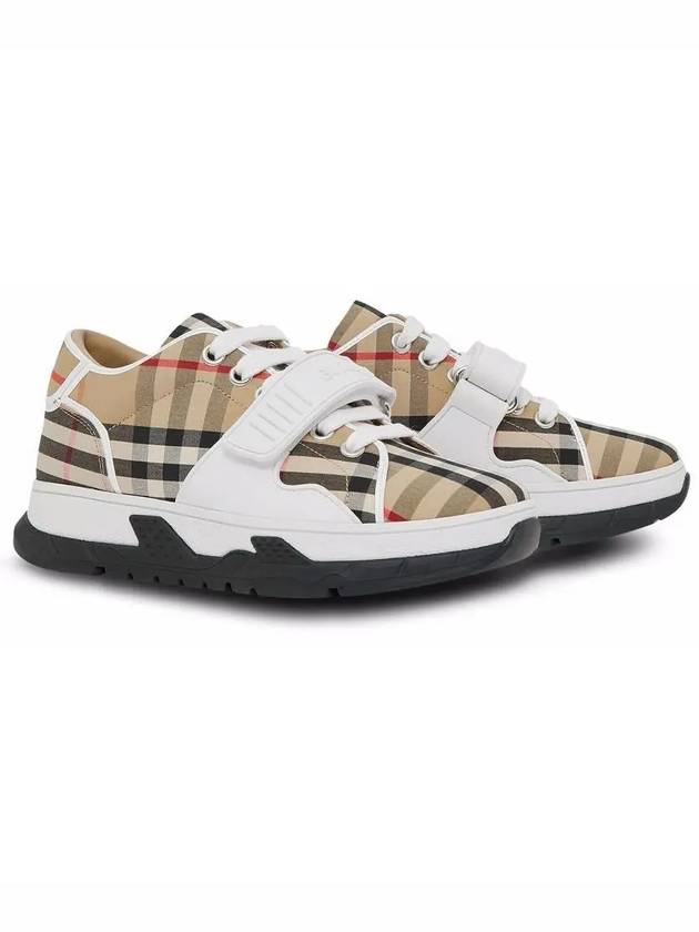 Kids Women s Check Velcro Sneakers 8047484 - BURBERRY - BALAAN 1