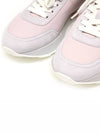 Pink Technical Canvas Suede Drive Women s Sneakers 36 5 - HERMES - BALAAN 3